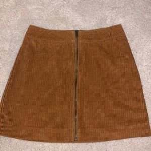 Corduroy skirt from American Apparel